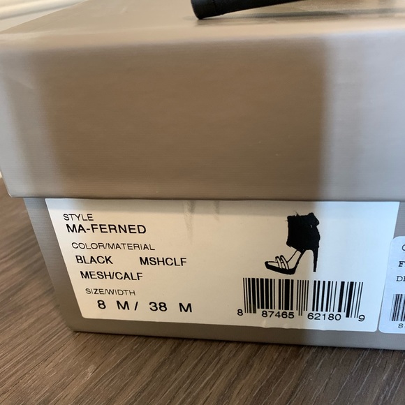 Black high heel sandals - Picture 5 of 5